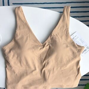 Athleta Transcend V-Neck Crop Sports Bra
